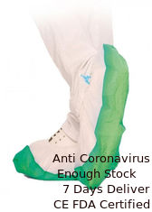 China A sapata impermeável descartável da prova da poeira cobre a anti sujeira da resistência fluida excelente fornecedor