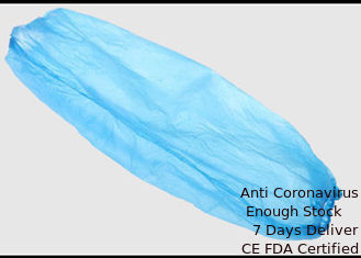 China A luva descartável de pouco peso cobre a certificação 20*45CM do CE para a clínica do hospital fornecedor