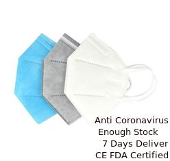 China Máscara protetora Dustproof dobrável da máscara FFP2 da boca da proteção do respirador 3D com Earloop fornecedor