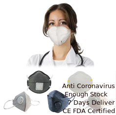 China Máscara de respiração industrial Dustproof de dobramento protetora pessoal da máscara Ffp2 com válvula fornecedor