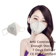 China Máscara FFP2 de dobramento anti-bacteriana respirável para a construção/mineração fornecedor