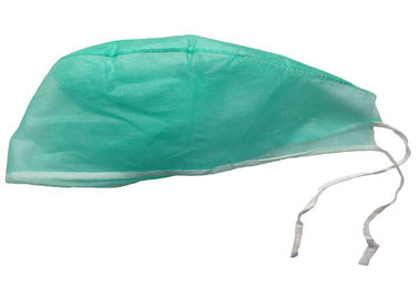 Anti tampa da cabeça do quarto desinfetado do vírus, tampão Bouffant descartável altamente protetor fornecedor