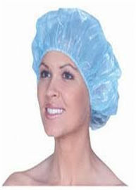 Saneamento alto da cor azul fácil principal descartável longa de Consumbles do hospital do ajuste da tampa do cabelo fornecedor
