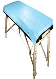 Estática de pouco peso do rolo descartável impermeável da tampa de cama anti para a clínica do hospital fornecedor