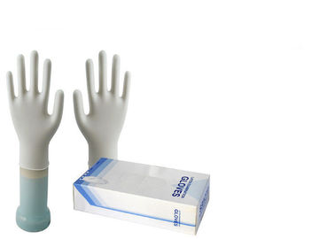 Material 100% cirúrgico do látex das luvas da mão do exame médico impermeável fornecedor