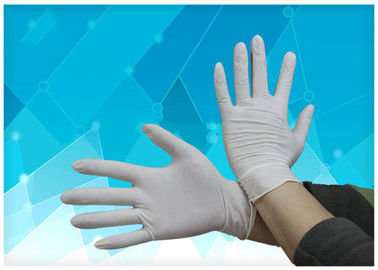 As luvas descartáveis claras da elasticidade, luvas descartáveis do polietileno alisam a superfície fornecedor