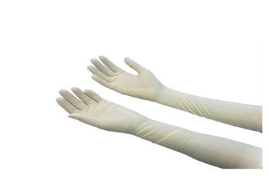 Luvas descartáveis da mão da luva longa, Donning fácil das luvas descartáveis do Pe fornecedor