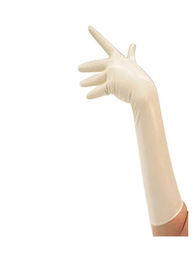 Durabilidade longa Donning fácil da cor uniforme das anti luvas descartáveis estáticas do polietileno fornecedor