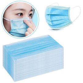 Máscaras do procedimento de Earloop, máscara protetora do isolamento de Dispsoable para a sala da beleza fornecedor