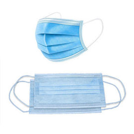 Peso descartável alto 20 x 22 X 25g da máscara protetora de Breathability para ambientes da higiene fornecedor