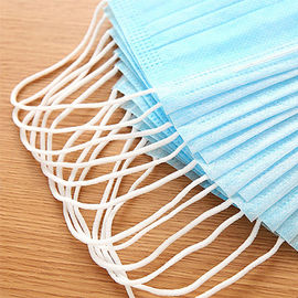 Comforable Earloop a máscara protetora uma proteção de 3 dobras com Nosepiece ajustável fornecedor