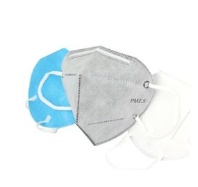 Máscara protetora Dustproof dobrável da máscara FFP2 da boca da proteção do respirador 3D com Earloop fornecedor