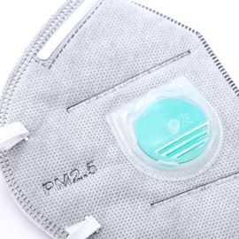 Máscara do filtro da proteção respiratória Ffp2, máscara de poeira descartável FFP2 com válvula fornecedor